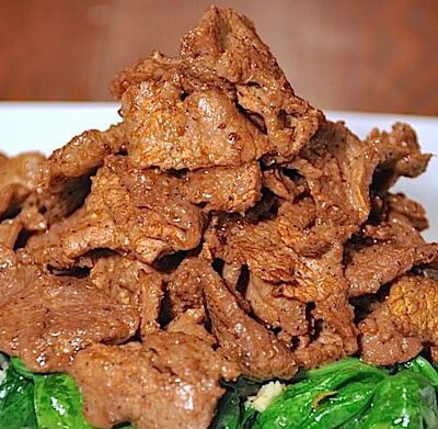 Beef with Oyster Sauce