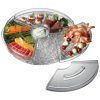  Prodyne AB-5-LA Appetizers On Ice with Lids, 16″, Clear