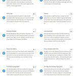 iList template Info style 04